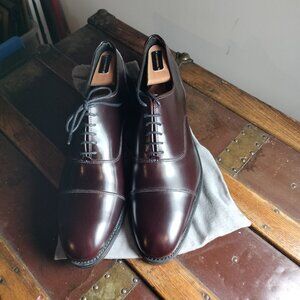 Allen Edmonds Unworn Burgundy Cap Toe Oxford Freshly Polished 12D